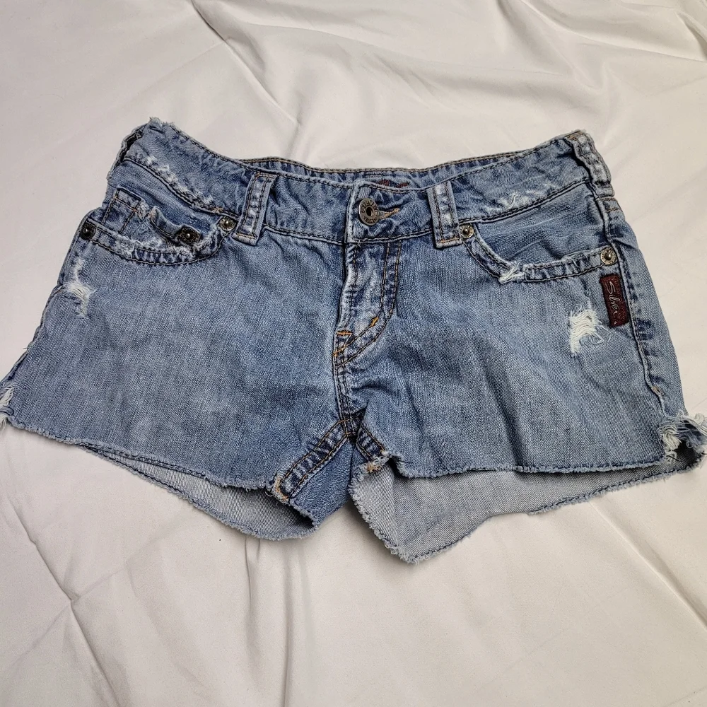 Silver Jeans Womens Jean Shorts Size 26 - Picture 10 of 14